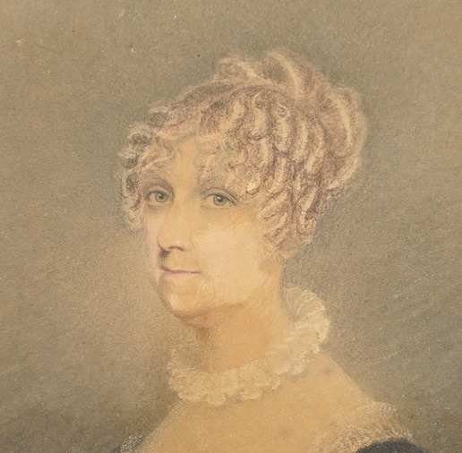 Adam Buck (1759-1833), Portrait miniature of Louisa Parke (née Hare)